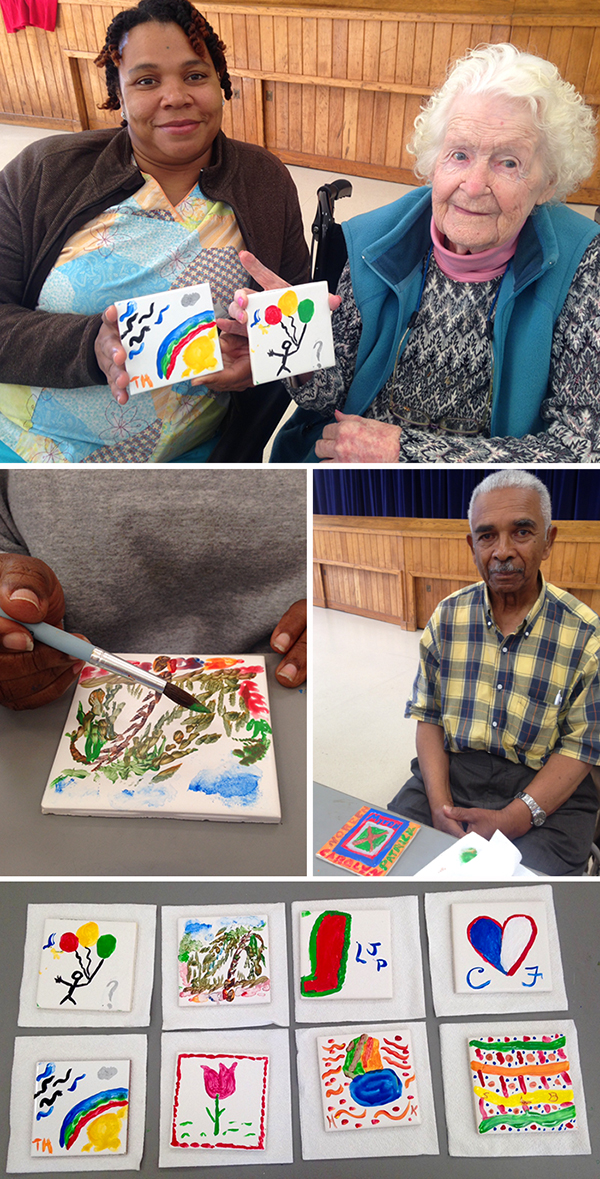 Tile painting